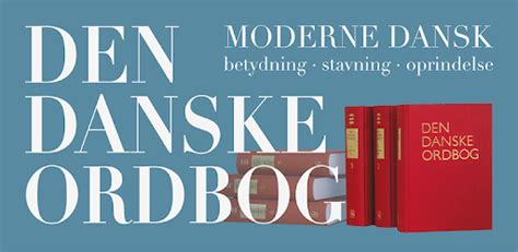 den danske ordbog on window.